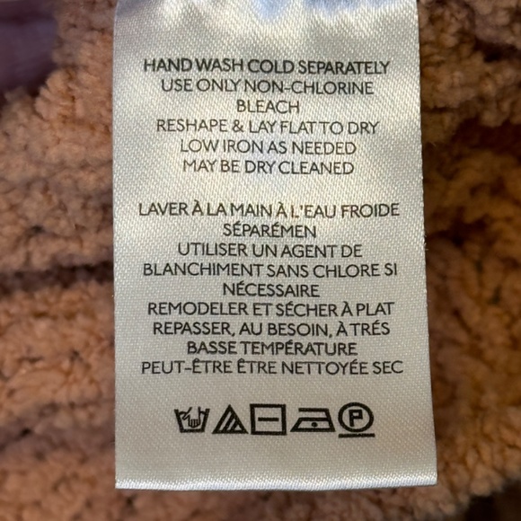 FP | Be Yours Chunky Open Knit Cowl Neck Long Dolman Sleeve Slouchy Sweater - Picture 13 of 14